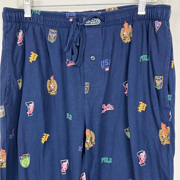 Polo Ralph Lauren pajama jogger pants mens L - Picture 3 of 5